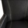 two leather carver chairs Image 2