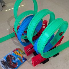 Hot Wheels Track and Unopened Car