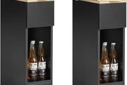 Set of 2 side tables bedside tables narrow storage tables