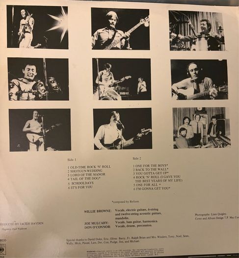 Reform One For All Original 1979 Irish CBS Vinyl LP CBS 83668