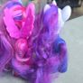Duo 2 x Power Ponies Twilight Sparkle and Rariry Brushable Large  6inch MLP G4 My Little Pony 2016 Image 3