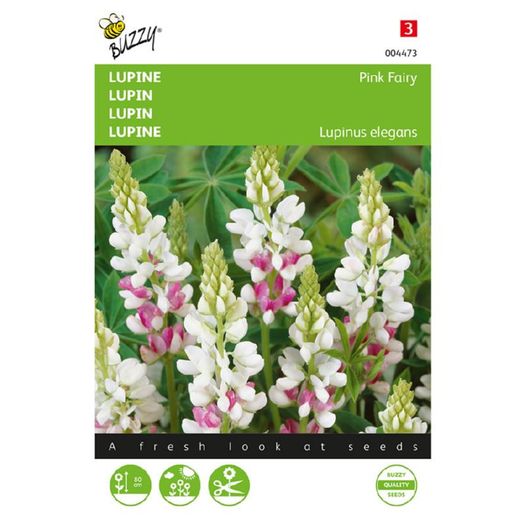 (L) Buzzy Lupin seeds Pink Fairy 2g (044734)