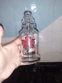 clip-top bottle