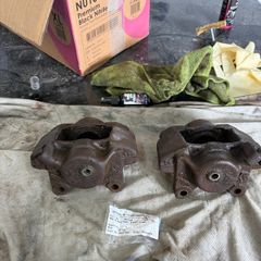 Brake calibers and new bleed nipples
