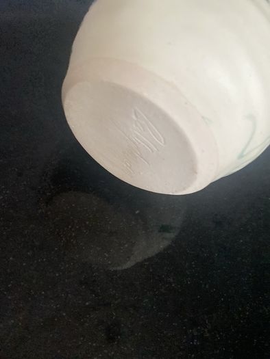 Ballydoughan pottery basket style vase
