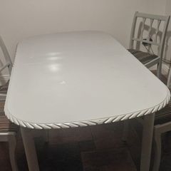Dinner table and chairs