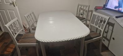 Dinner table and chairs