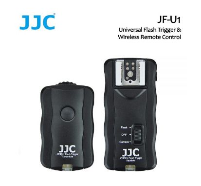 JJC JF-U1 Universal Flash Trigger Kit & Wireless Remote Control