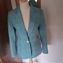 hobbs green mirabel linen blazer Size 10 Image 5