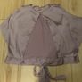 CBR ladies lilac/mauve/mink colured satin style top size medium Image 10