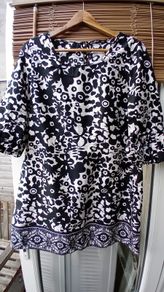 Black and White Short Dress