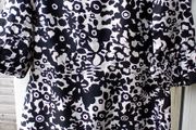Black and White Short Dress