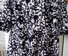 Black and White Short Dress