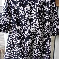 Black and White Short Dress