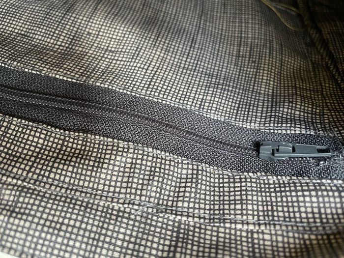 Les Pensionnaires Saffron Yellow Cotton Canvas Toiletry Bag