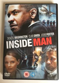 Inside Man [2006] Denzel Washington, Clive Owen & Jodie Foster [Movie DVD]