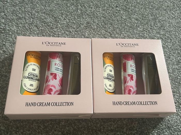 Loccitane hand cream set