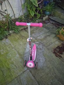 Pink goober scooter