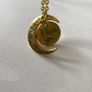 Necklace - I love you.... to the moon & back | Golden, Silver Image 7
