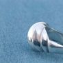 Solid Sterling silver Bombe ring Image 3