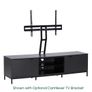 Alphason Chaplin ADCH1600 Charcoal / Black TV Cabinet Image 4
