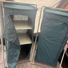 2 x Quechua Camping Wardrobes