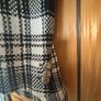 ZARA Elegant Black & White Check Blazer Image 2
