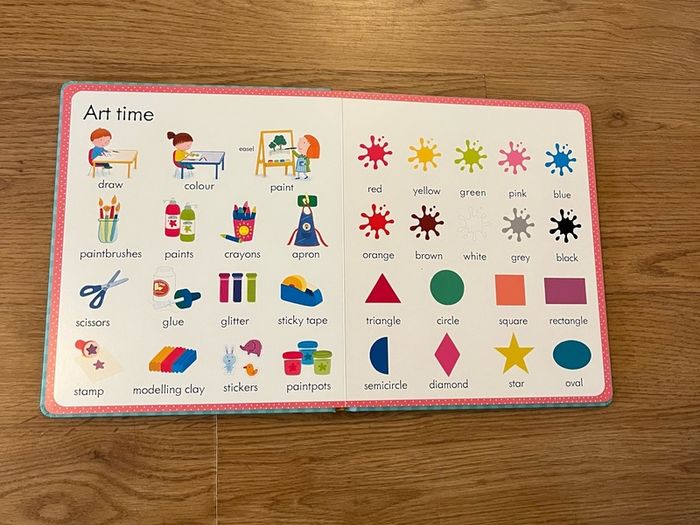 My First Word Book About School