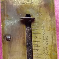 Vintage Brass Pocket Balance  X 2