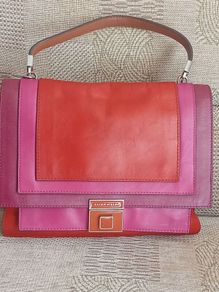 KAREN MILLEN, ladies leather handbag in perfect condition