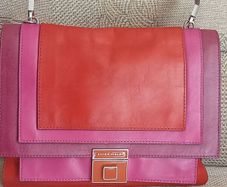 KAREN MILLEN, ladies leather handbag in perfect condition