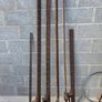 6X Vintage Sash Clamps Cramps Woodwork Tools Record Woden etc Made in England Image 2