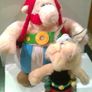 Asterix the Gaul and Obelix Plush 1994 & 1999 Image 2