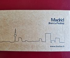 Skyline of Madrid: Wall Decoration