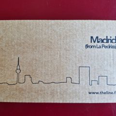 Skyline of Madrid: Wall Decoration
