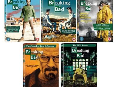 Breaking Bad Season 1 - 5 DVD Collection (All Brand New & Unopened)