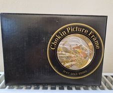Chokin Picture Frame NEW 24 t gold