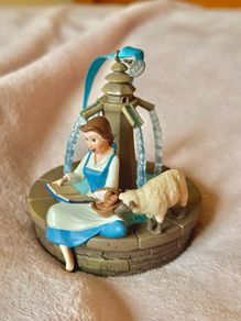 Disney Store Singing Belle Fountain Ornament, 2016