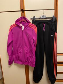 Adidas Girls Tracksuit, 13/14years