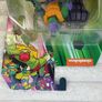 Rise Of The Teenage Mutant Ninja Turtles TMNT Donatello Battle Shell Figure Damaged Box New Please see photos Image 3