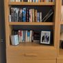 Oak Storage Shelves Drawers Image 3