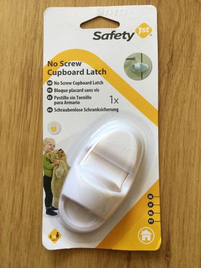 No Screw Cupboard Latch