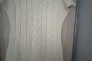 Sleeveless Aran  jumper size L. Wool