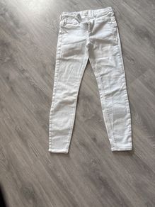 ladies white river island jeans