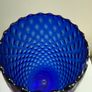 Huge 46cm Vintage Italian Empoli Cobalt Blue - Art Glass Floor Vase Image 4