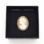 Lady Cameo Silver Brooch-Pendant Image 10