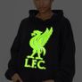 Liverpool glow in the dark hoodie liverbird hoodie liverpool jumper hoodie Image 5