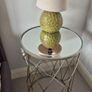 Set of Two Bedside Lockers with Glass Top Image 2
