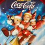 Coca Cola Christmas Metal tray rare Elf version Image 2