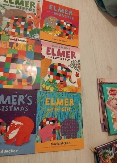 9 Elmer books